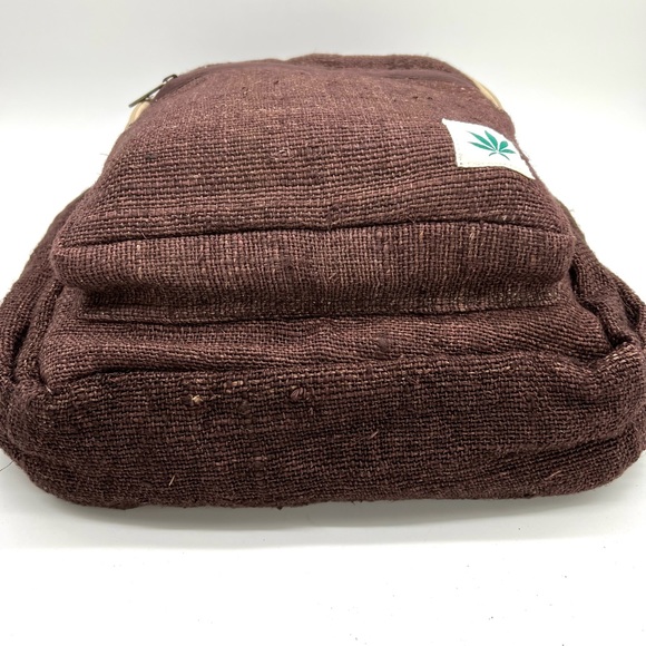 Kailash Himalayan Pure Hemp Brown Backpack - Picture 14 of 16